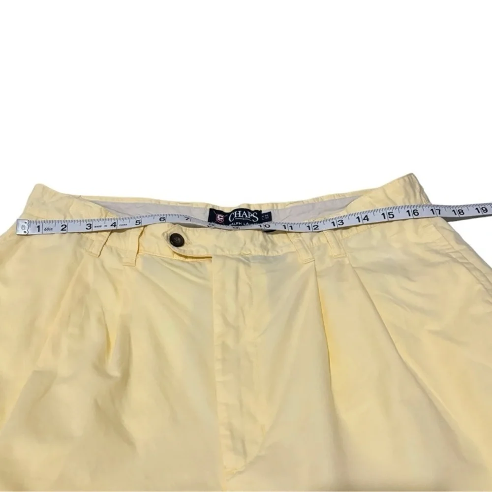 Chaps Ralph Lauren Golf Pants 36x32 Pleated Preppy Casual Resort